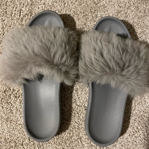 UGG Shoes Ugg Fur Slides Poshmark